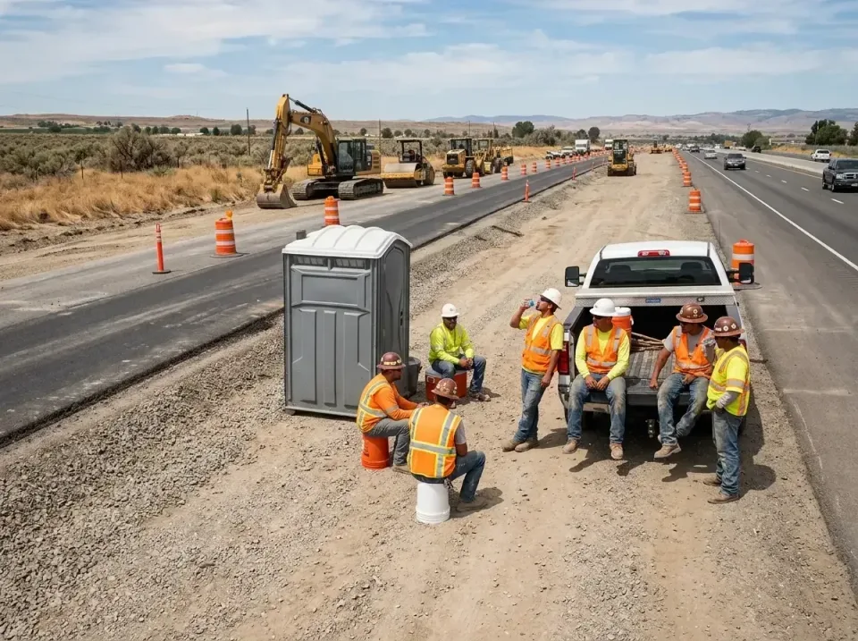 highway-road-construction-crew-007 — frequently asked questions, Porta Potty and Restroom Rentals in Stonewood, WV